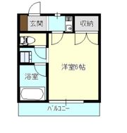 αネクスト南行徳第2の間取り画像