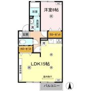 ボナール立江の間取り画像