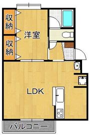 田の浦ハイツの間取り画像