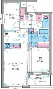 GENOVIA西高島平Ⅱの間取り画像