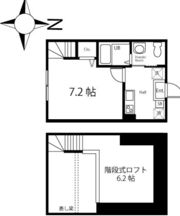 ハーミットクラブハウス横浜東急白楽の間取り画像