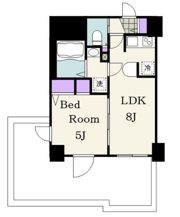エステムプラザ品川大井町クリスタルヒルズの間取り画像