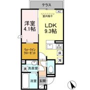 Dアセット飛田給の間取り画像