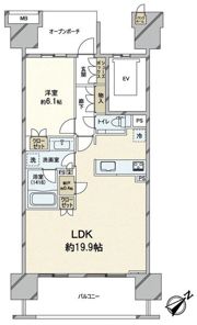 プラウドシティ池袋本町の間取り画像