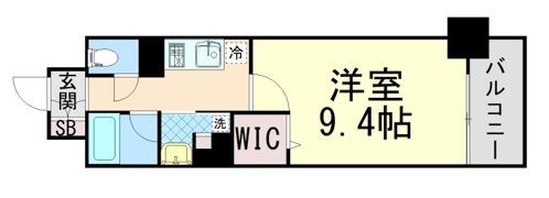 シュロスフォンコウナンの間取り画像