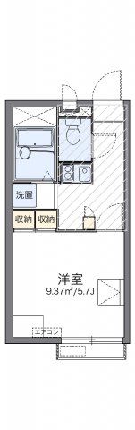 レオパレスアドバンテージ明石の間取り画像