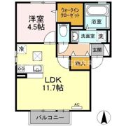 ルーチェ D棟の間取り画像