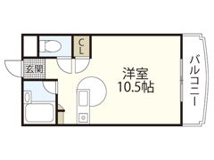 OPUSⅡの間取り画像