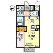 コーポラスみのりの間取り画像