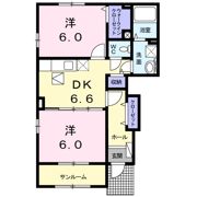 ベル フルール GⅡの間取り画像