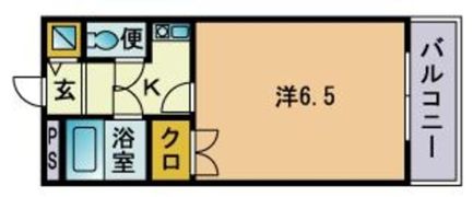 プリメゾン大橋の間取り画像