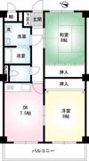 アルファⅠ号館の間取り画像