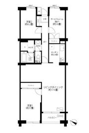 ガーデンテラス宮崎台の間取り画像