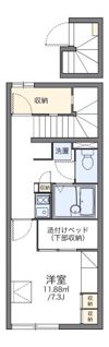 レオパレスアークの間取り画像