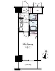 エステムコート梅田・天神橋リバーフロントの間取り画像