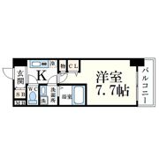 エスリード難波WESTの間取り画像