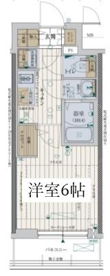 レジュールアッシュ神戸ハーバーランドの間取り画像