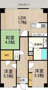PHOENIX COURT 交野Iの間取り画像