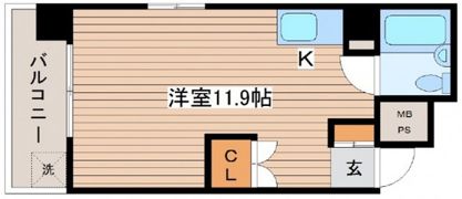 メゾン小河内の間取り画像