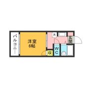 フォレストパークキャンパスサイドの間取り画像