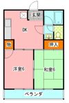 パールハイム市川の間取り画像