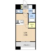 LIBTH味噌天神の間取り画像