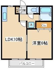 フルール松原の間取り画像