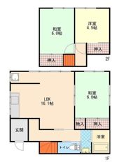 南足柄市塚原戸建ての間取り画像
