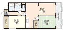 コーポ井口台の間取り画像