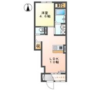 オアシス久米の間取り画像