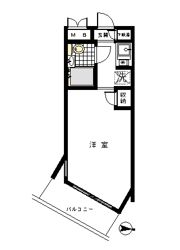 ドム登戸Ⅱの間取り画像