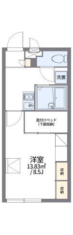 レオパレス伊佐の間取り画像