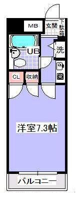 ダイニチ館F12の間取り画像