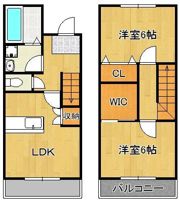 ヴィ・オーレ吉木の間取り画像