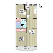 リブレス牛久の間取り画像