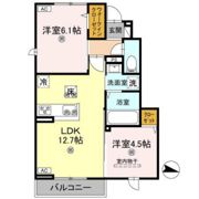 フォーゲルセレーノ B棟の間取り画像