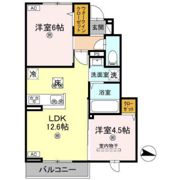 フォーゲルセレーノ B棟の間取り画像