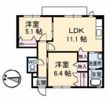 ラフォーレくるめ木の間取り画像