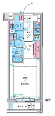 ガリシア旗の台の間取り画像