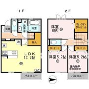 メゾンランタン?Ⅰの間取り画像