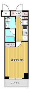 ライジングプレイス石川町の間取り画像