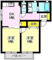 フローレンス B棟の間取り画像