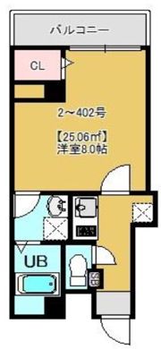 AQUAS Will 浅草の間取り画像