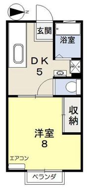 メゾンウィスパーⅢの間取り画像