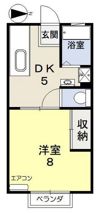 メゾンウィスパーⅢの間取り画像