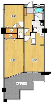 ピュアライフ砂津ビルの間取り画像