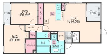 LULU西尾久の間取り画像