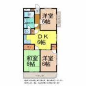 寿賀乃ハイツIの間取り画像