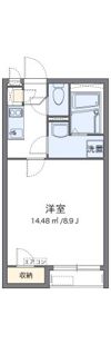 クレイノ優の間取り画像