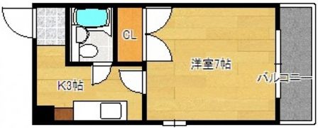 西本ビル（中広）の間取り画像